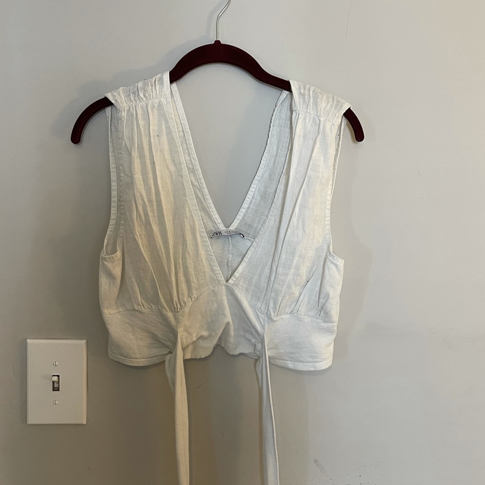 Zara tie top